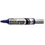 Marcador Maxiflo Para Pizarra Blanca Punta Gruesa Azul | Pentel | Pack 12 Unidades