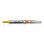 Marcador Maxiflo Para Pizarra Blanca De Punta Media Amarill | Pentel | Pack 12 Unidades