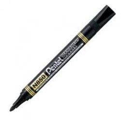 Marcador Permanente Negro Pentel Pack 12 para manualidades y oficina