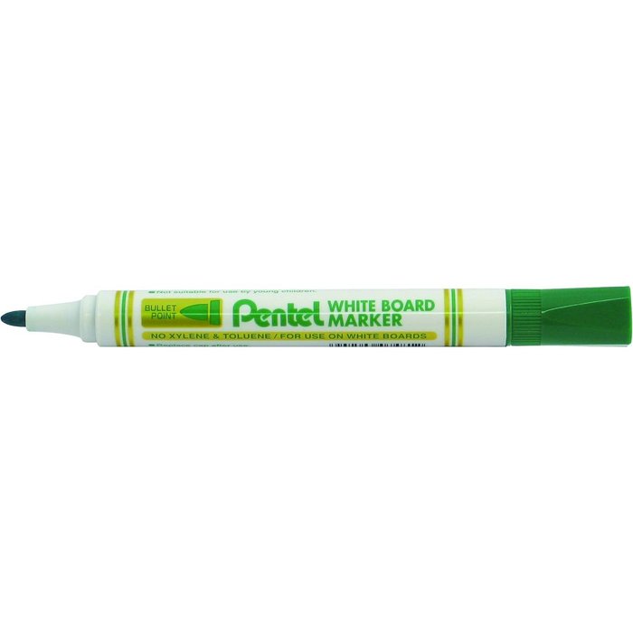 Rotulador Maxiflo MW85 Pizarra Blanca Trazo Fino Verde PENTEL Imagen principal del producto