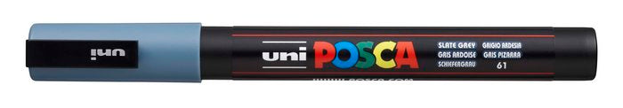 Marcador Uni-posca PC3M Color Gris Pizarra 0,9-1.3mm