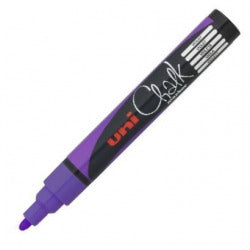 Rotulador Tiza Liquida Violeta Uni-Ball Uni-Chalk Marker Pwe M5