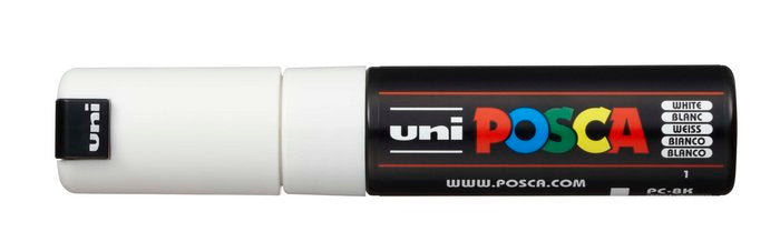 Rotulador Posca Pc-8K Blanco | Posca | Pack 6 Unidades Imagen principal del producto