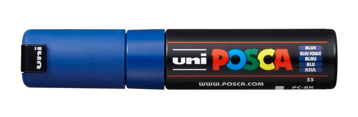 Rotulador Posca Pc-8K Azul | Posca | Pack 6 Unidades
