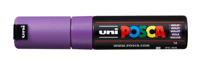 Marcador Posca Pc-8K Violeta | Posca | Pack 6 Unidades Imagen principal del producto