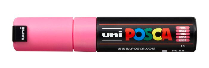 Marcador Posca Pc-8K Rosa | Posca | Pack 6 Unidades