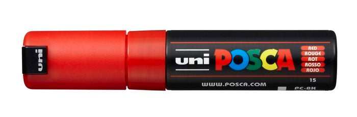Rotulador Posca Pc-8K Rojo | Posca | Pack 6 Unidades Imagen principal del producto