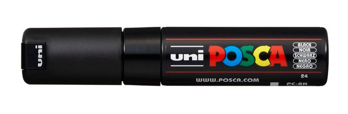 Rotulador Posca Pc-8K Negro | Posca | Pack 6 Unidades