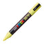 Marcador Amarillo Posca PC5M para cartelería de calidad
