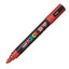 Marcador Uni-posca PC5M Rojo Rubí 1.8-2.5mm