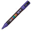 Marcador Uni-Posca azul Prusia para cartelería marca Posca