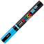 Marcador Uni-Posca Brush Punta 1-4mm Azul Claro Marca Posca