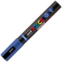 Marcador Uni-Posca Brush Punta 1-4 mm Azul Marca Posca