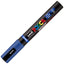 Marcador Uni-Posca Brush Punta 1-4 mm Azul Marca Posca
