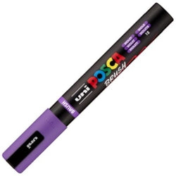 Marcador Uni-Posca Brush Punta 1-4mm Violeta Marca Posca