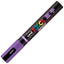 Marcador Uni-Posca Brush Punta 1-4mm Violeta Marca Posca