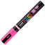Marcador Rosa Uni-Posca Brush para cartelería Posca