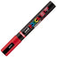 Marcador Rojo Uni-Posca Brush Punta 1-4mm Marca Posca