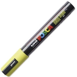 Marcador Uni-posca PC5M color verde uva para cartelería marca POSCA