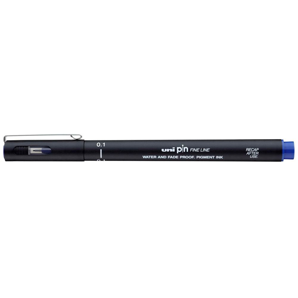 Rotulador Uniball Calibrado Pin 0,1 Azul