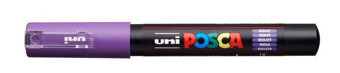Marcador Uni-posca PC1M Color Violeta 0.7mm