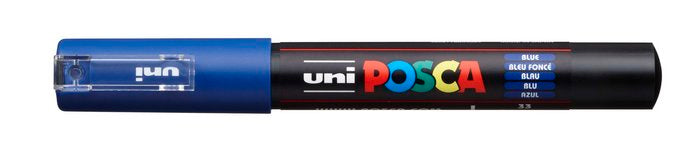 Marcador Uni-posca PC1M Color Azul Marino Punta 0,7mm