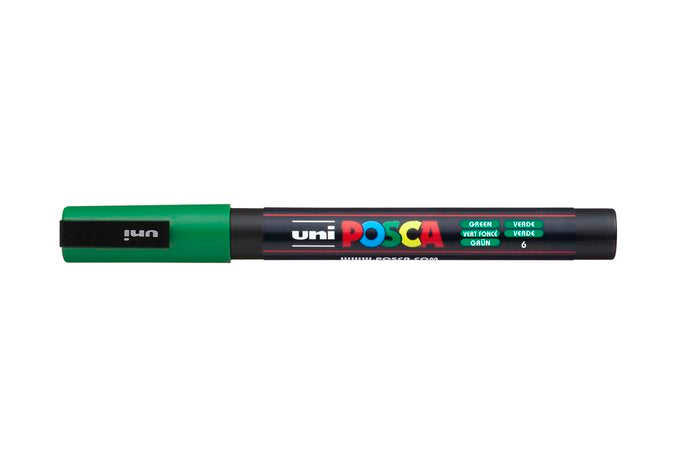 Marcador uni posca pc3m color verde 0,9-1.3mm Imagen principal del producto