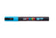 Marcador Uni-posca PC3M Color Azul Claro Punta 0,9-1,3mm