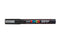 Marcador uni posca pc3m color plata 0,9-1.3mm