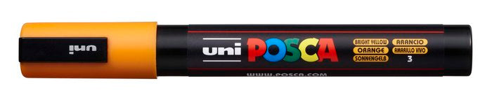 Marcador Uni-Posca PC5M Naranja Medio 1.8-2.5mm Imagen principal del producto