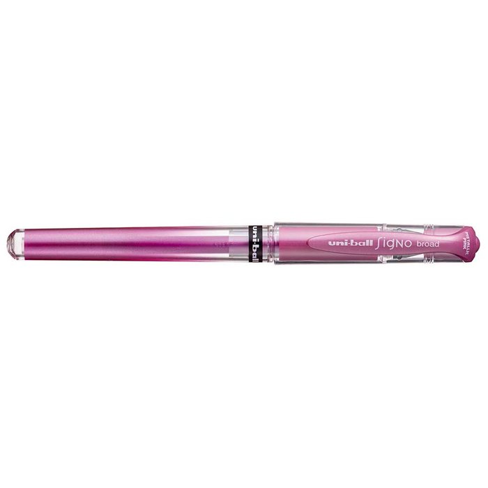 BOLIGRAFO UM-153 ROSA METALICO | 12 UNIDADES | (UNI-BALL)