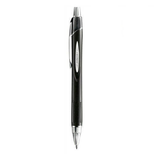 BOLIGRAFO UNIBALL JETSTREAMS SPORT SXN-210 RETRACTIL NEGRO | 12 UNIDADES | (UNI-BALL)