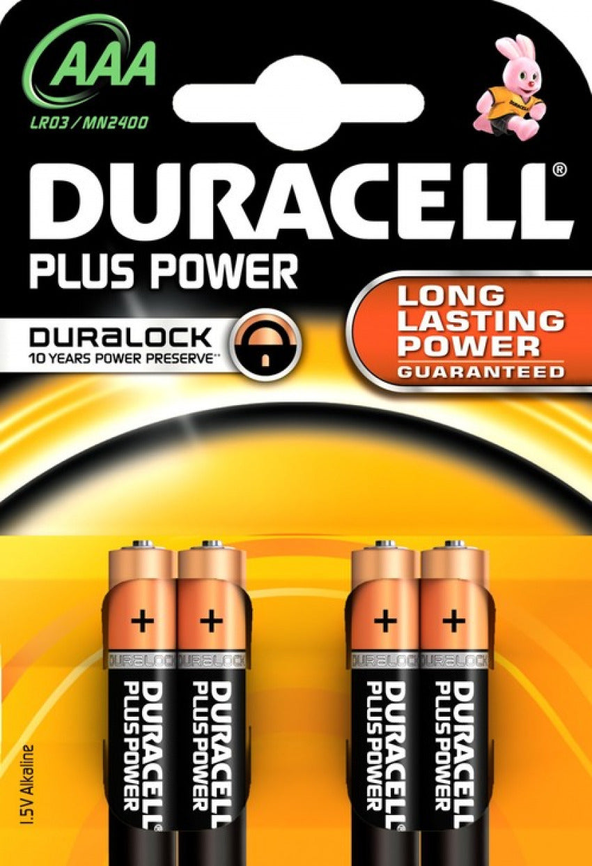 Blister 4 Pilas Duracell Plus LR03 (aaa) Imagen principal del producto