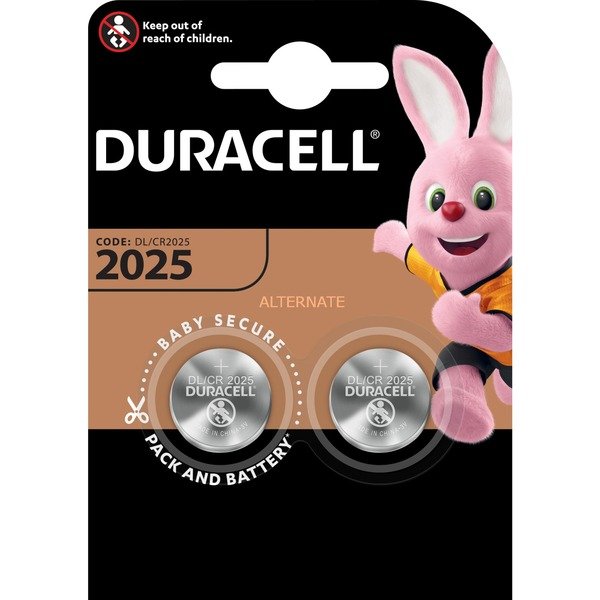 Blister 2 pila de boton duracell cr2025 Imagen principal del producto