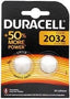 Pila Botón Litio Duracell CR2032 3V Blister 2 Uds