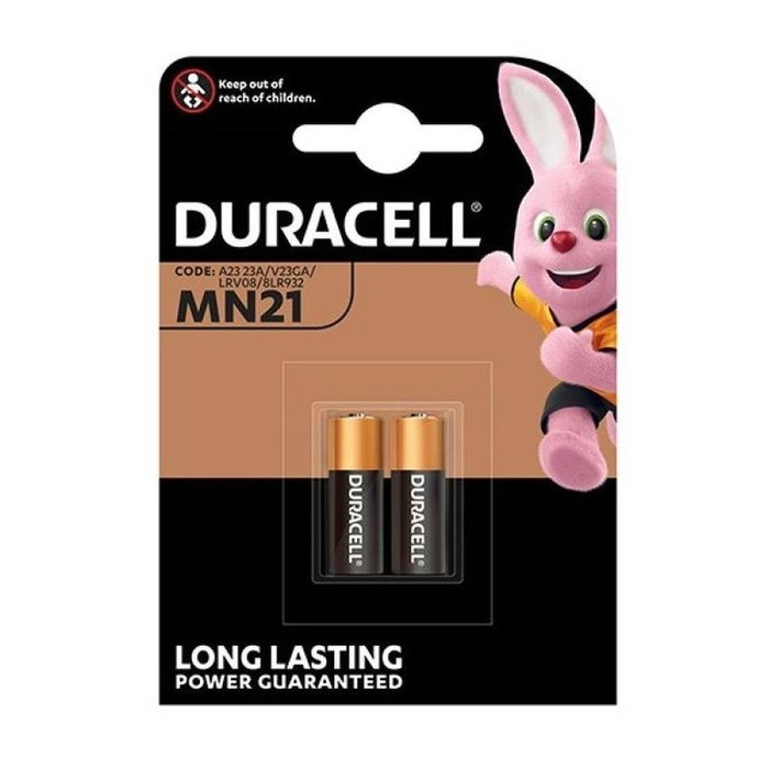 Pila Alcalina Duracell MN21 LR23A 12V Blister 2 unidades Imagen principal del producto