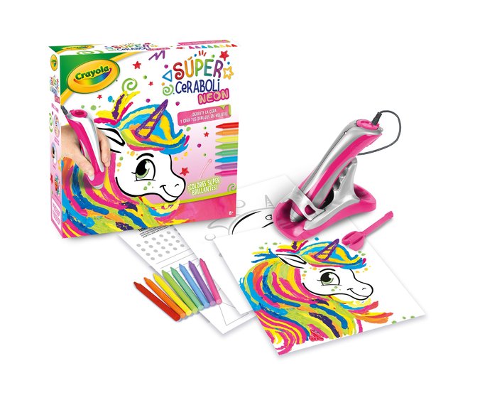 Super Ceraboli Crayola Unicornio Neon