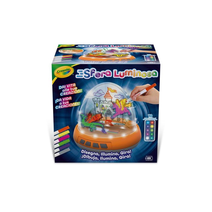 JUEGO PINTA LA ESFERA LUMINOSA | CRAYOLA | 1 UNIDAD | 5010065059856 Imagen principal del producto