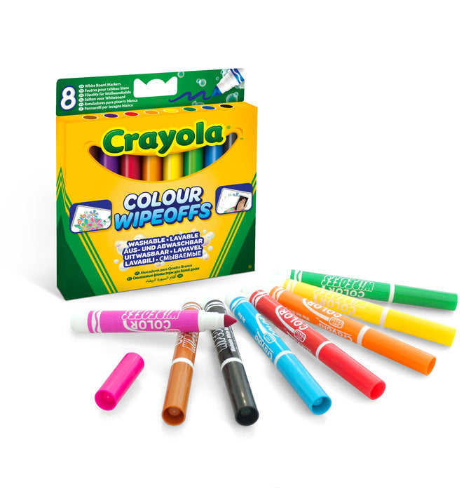 Rotulador Crayola Para Pizarra Blanca 8 Colores Surtidos | Crayola | Pack 1 Unidades Imagen principal del producto