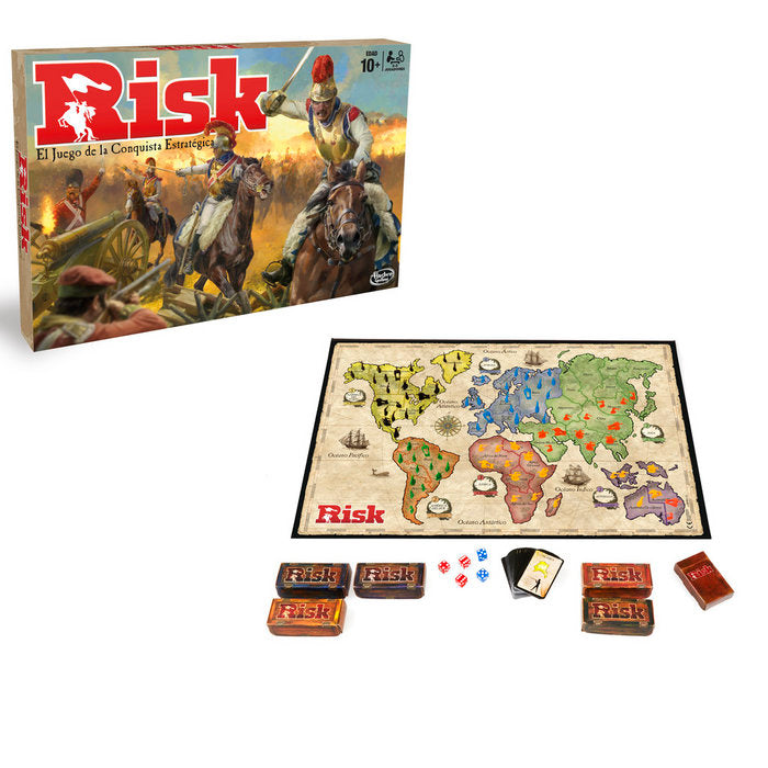 JUEGO DE MESA RISK | HASBRO IBERIA, S,L,U, | 1 UNIDAD | 5010993312320 Imagen principal del producto