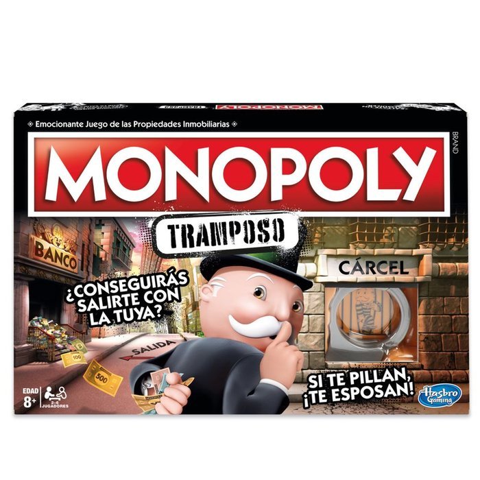 JUEGO DE MESA MONOPOLY TRAMPOSO | HASBRO IBERIA, S,L,U, | 1 UNIDAD | 5010993511099