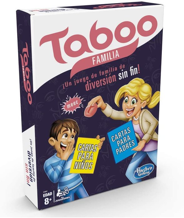 Juego educativo Taboo Familia Hasbro para niños y adultos Imagen principal del producto