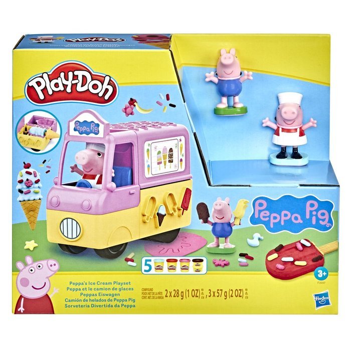 PLAY-DOH CAMION DE HELADOS DE PEPPA PIG | HASBRO PLAY DOH | 1 UNIDAD | 5010993979639