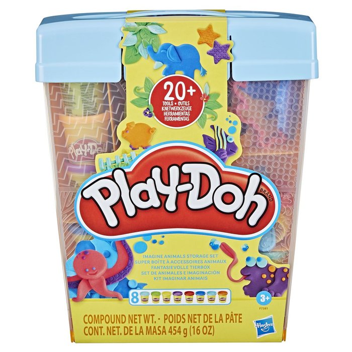 PLAY-DOH SET DE ANIMALES E IMAGINACION | HASBRO PLAY DOH | 1 UNIDAD | 5010996161949