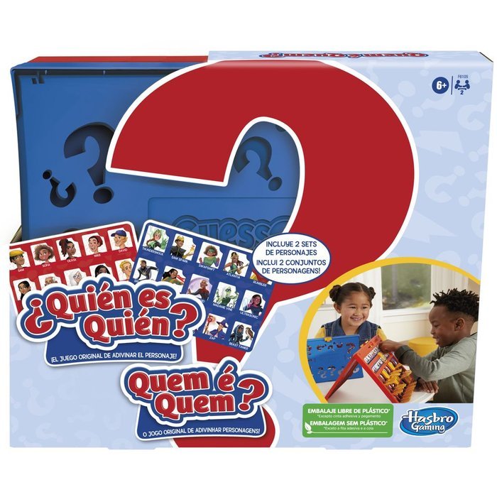 JUEGO ¿QUIEN ES QUIEN? | HASBRO GAMING | 1 UNIDAD | 5010996183125 Imagen principal del producto