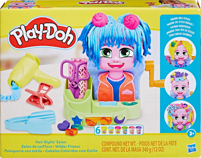 JUEGO PLAY-DOH PELUQUERIA CON ESTILO | HASBRO PLAY DOH | 1 UNIDAD | 5010996200983 Imagen principal del producto