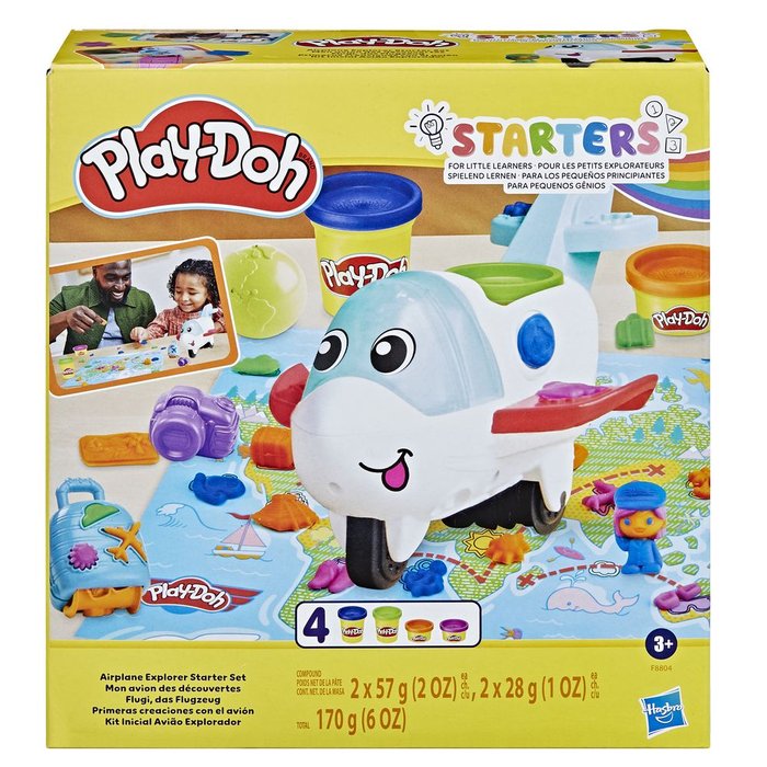 PLAY-DOH - PRIMERAS CREACIONES CON EL AVION | HASBRO PLAY DOH | 1 UNIDAD | 5010996201423
