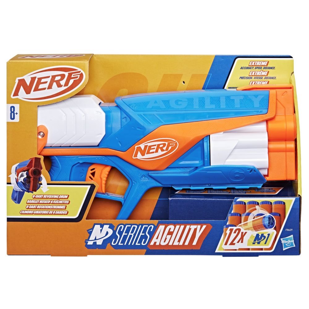Nerf N Series Agility Juguete multicolor para niños y adultos Imagen principal del producto