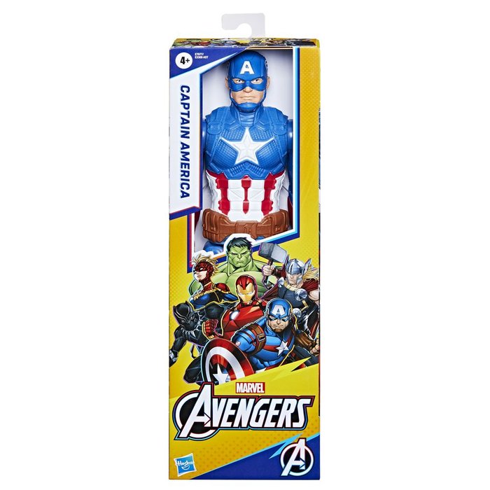AVENGERS FIGURA TITAN CAPITAN AMERICA | HASBRO MARVEL | 1 UNIDAD | 5010996214676 Imagen principal del producto