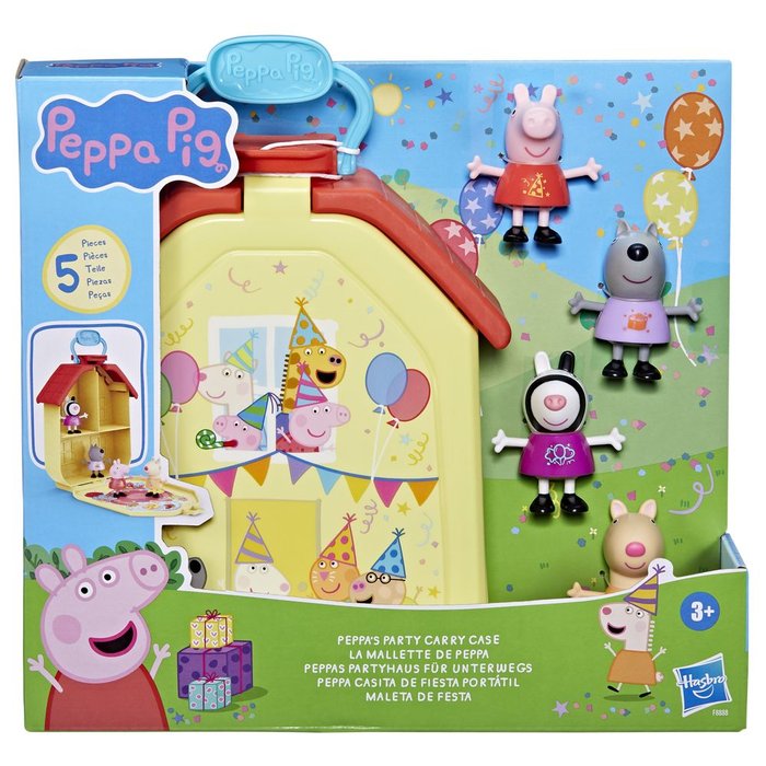 Casita de fiesta portátil Peppa Pig Hasbro para juegos educativos
